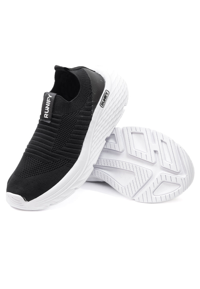 Tenis Running Unisex RuniFy Negro Jump